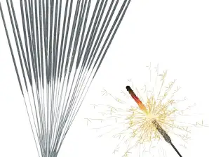 200x sparklers 17 cm - star splash fountain for parties & weddings & birthdays - New Year's Eve cat. F1 Youth Fireworks