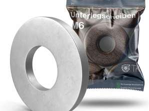 M6 Washers - Stainless Steel & Stainless - Flat Washers & Body Washers for Bolts & Nuts & Threads
