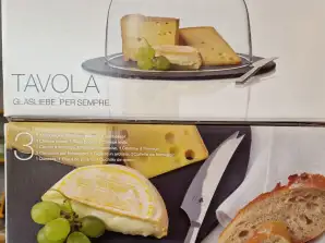 Ensemble de dômes à fromage