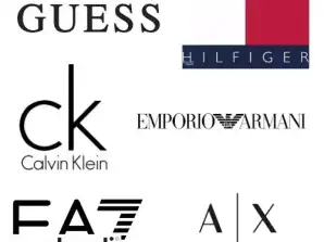 Grossista multimarcas: Tommy Hilfiger, Calvin Klein, Armani, Guess