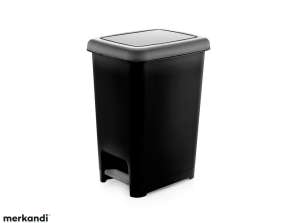 Wholesale kitchen - plastic trash can with lid 10ltr