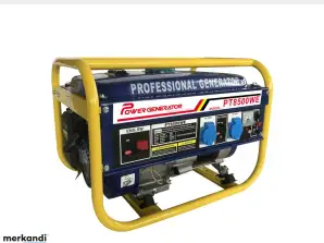 POWERTECH GÉNÉRATEUR DE BENZIN PT8500WE BLEU PROMOTION 3500 PIÈCES EN STOCK