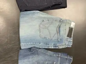 Calvin Klein Assortimento Jeans Denim Uomo - 18pz Taglie Assortite - Ultimo Caso Disponibile