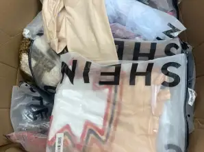 SHEIN Outlet Clothing Stock Lot - moška, ženska in otroška oblačila - ponuja različne sloge in barve - vse novo brez napak, v poli vrečkah