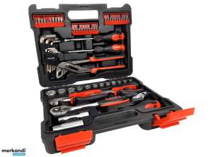 Sets of hand tools of the Belgian brand KREATOR - 61 elements