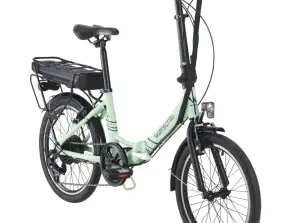Sammenleggbare elektriske sykler WAYSCRAL E-100 – ny, fabrikkemballasje, engros