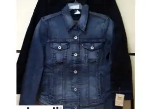 Жіночі джинсові куртки Levi's оптом - Колекція для прання без підкладки XS-XL, упаковка з 24 штук