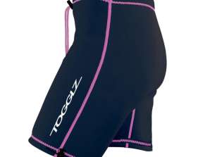 Black/pink Conni incontinence Togglz swim shorts for kids - swimwear