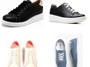 Engros kvinders sneakers parti - sortiment