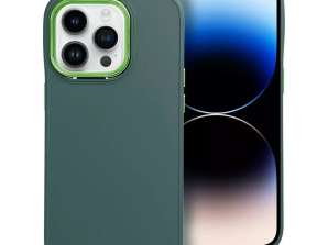Husă FRAME pentru Apple iPhone 14 Pro verde