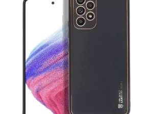 DERİ Kılıf SAMSUNG Galaxy A53 5G siyah için deri