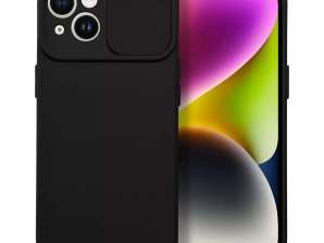 Ovitek za diapozitiv za Apple iPhone 13 črna