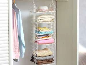 Collapsible storage rack (5 shelves) FOLDWAY