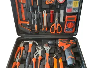 OX-650 Jeu d’outils Onex 57 pièces - Avec perceuse