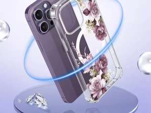 Magmood-suojakotelo MagSafelle Apple iPhone 14 White Daisille