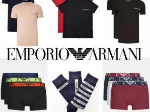 Nouveauté EMPORIO ARMANI : t-shirt bipack, boxer tripack dès 22€