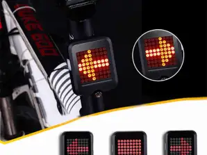 BESTE PRIJS!! EU SNELLE LEVERING !! Verhoog de veiligheid van uw klanten met de LeftRight Automatic Bike Direction Indicator!