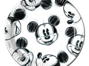 Mickey Faces   25 Pappteller 23cm