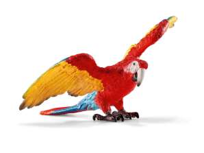 Schleich 14737 Wild Life Macaw Figurine