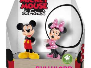Bullyland 15083 Disney Mickey et Minnie dans les figurines de jeu de coffret cadeau