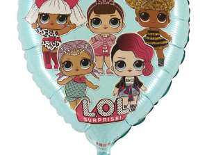 L.O.L Surprise Heart Shaped Foil Balloon