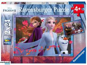 Ravensburger 05010 Disney Frozen 2 / Frozen 2 Puzzle 2x24 piezas