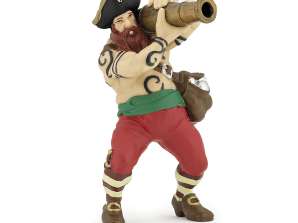 Papo 39439 Personnage Pirate avec Cannon