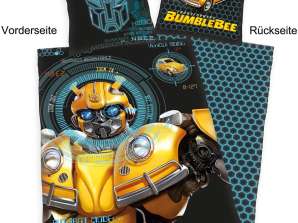 Transformers Bumblebee Conjunto de Roupa de Cama 135 x 200 cm 80 x 80 cm