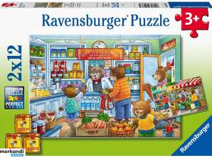 Ravensburger 05076 Puzzle infantil Vamos lá, vamos às compras