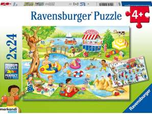 Ravensburger 05057   Kinderpuzzle  Freizeit am See