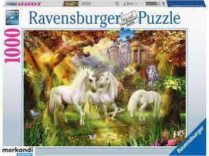 Unicorni în toamna Puzzle 1000 piese