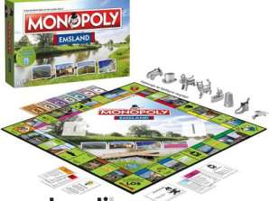 Zwycięskie ruchy 46103 Monopoly Städte Edition Emsland