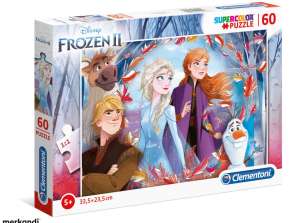 Clementoni 26058 Frozen 2 60 Teile Puzzle Supercolor