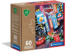 Clementoni 26999 Autod 60 Teile Puzzle Play tulevikuks