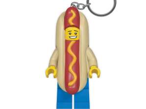 LEGO® Classic Hot Dog Schlüsselanhänger mit Taschenlampe