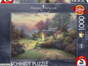 Thomas Kinkade Good Shepherd's Spirit Cottage 1000 piezas Puzzle