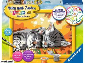 Ravensburger 28696 Kittens in Autumn Painting by Numbers