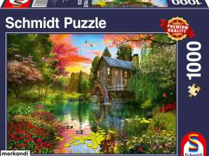 Le puzzle de 1000 pièces du moulin à eau