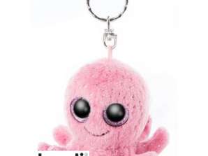 Nici 46963 Glubschis Octopus Poli 9 cm Porte-clés