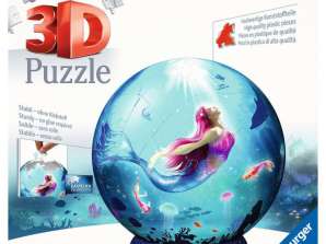 Ravensburger 11250   Bezaubernde Meerjungfrauen   3D Puzzle 72 Teile