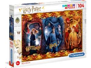 Clementoni 61885 104 Teile Puzzle Harry Potter: Hermione Harry Rony