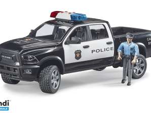 Bruder 02505   RAM 2500 Polizei Pickup mit Polizist  1:16