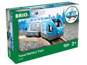 BRIO 33506 Blue пътнически влак батерия операция