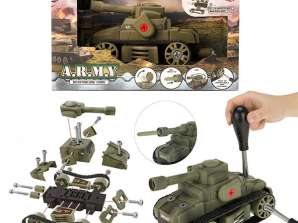 Toi Toys 15111A ARMY Military Tank Building Set