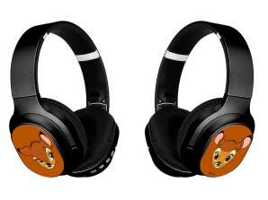 Ασύρματα ακουστικά Stero με micro Bambi 001 Disney Orange