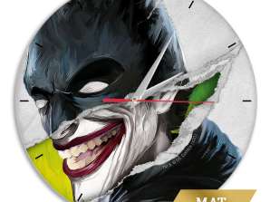 Wall clock matt Joker 001