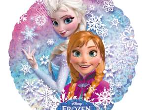 Disney Dondurulmuş / Dondurulmuş Folyo Balon Anna & Elsa