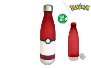 Pokémon Water Bottle Poké Ball 650 мл / Soft Touch Bottle червоний