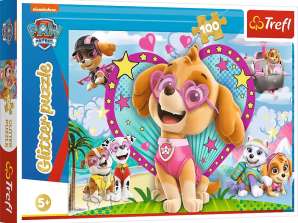 PAW Patrol / Heroes Team Glitter Puzzle 100 pièces