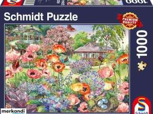 Giardino fiorito 1000 pezzi puzzle